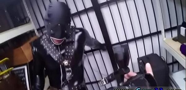  Rough gay for pay blowjob Dungeon sir with a gimp